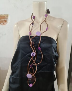 Collana Ricciola PVC e Resine